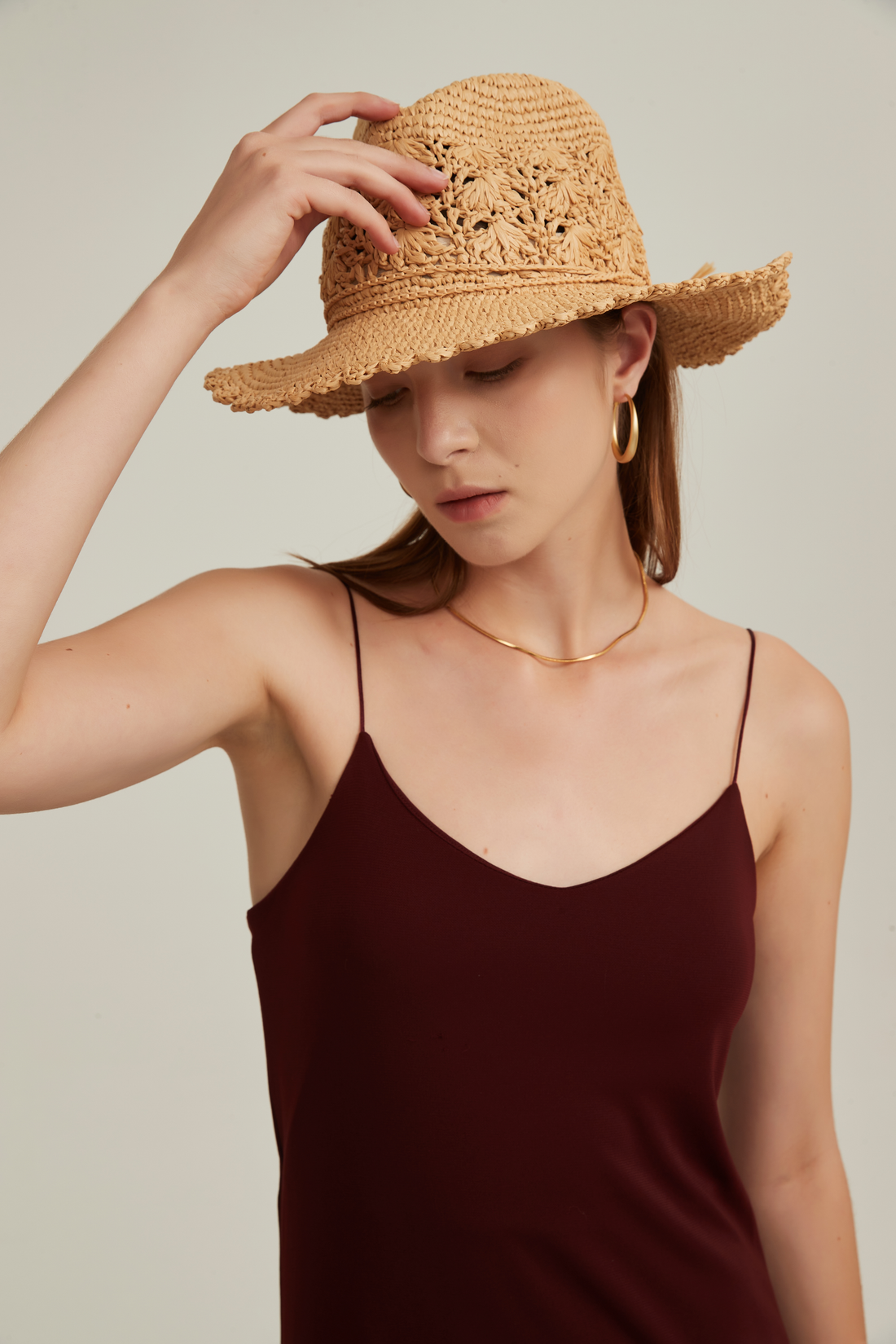 Fedora Sun Hat—HF001BE