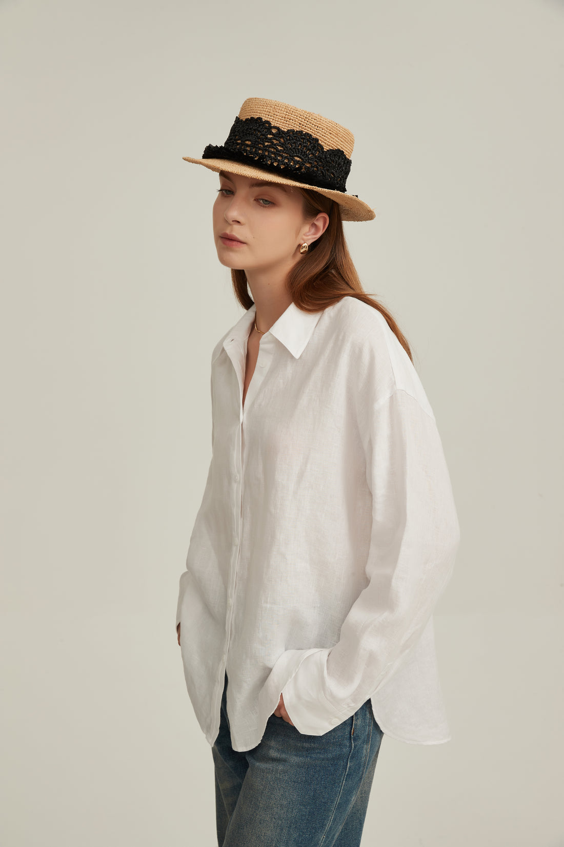 Raffia Top Hat-HT001NABL